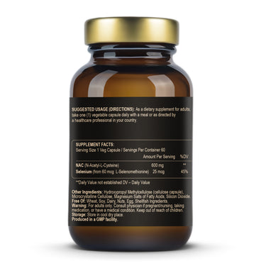 Fuel-Up NAC 600 mg med Selen