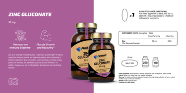 Fuel-Up Zinc Gluconate