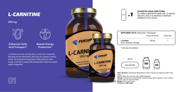 Fuel-Up L-CARNITINE