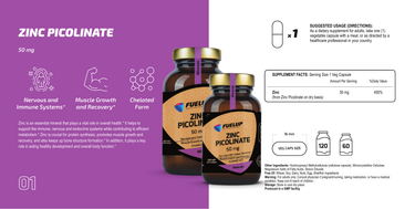 Fuel-Up Zinc Picolinate