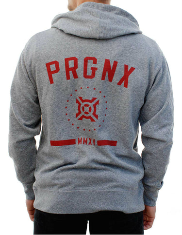 PX Icon Stars Hoodie Light Grey Unisex